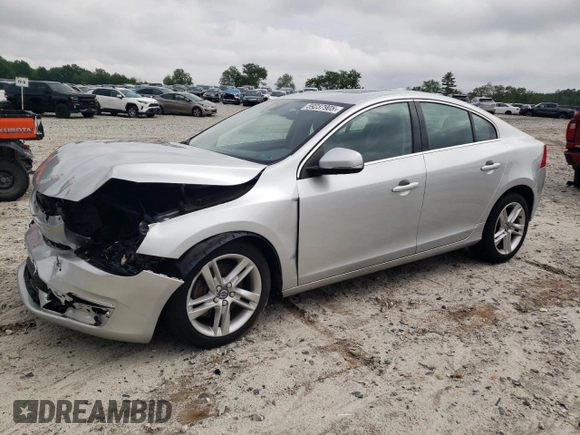 2015 Volvo S60 T5 Premier with VIN YV1612TK7F2366996, listed as a Copart auction lot 59237905 with 95,880 mi miles and Clean title. Bid and sale history available at DreamBid. Image 1.
