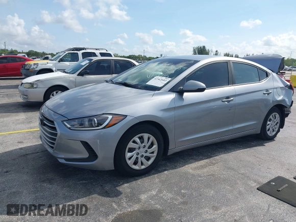 2017 Hyundai Elantra SE z VIN 5NPD74LF6HH126348, wystawiony jako IAAI lot #42362683 z przebiegiem 165 431 mil mil oraz . Historia ofert i sprzedaży dostępna na DreamBid. Obrazek 2.