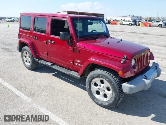 2013 Jeep Wrangler Unlimited Sahara с VIN 1C4BJWEG5DL569977, выставлен на аукционе IAAI как лот 41980394 с пробегом 145 571 миль миль и . История ставок и продаж доступна на DreamBid. Изображение 1.