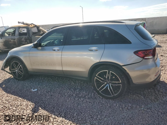 2020 Mercedes-Benz GLC with VIN W1N0G6EB3LF814730, listed as a Copart auction lot 72525244 with 46,978 mi miles and Salvage Title. Bid and sale history available at carsss.com. Image 2.