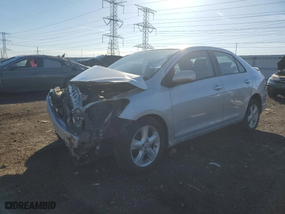 2007 Toyota Yaris with VIN JTDBT923871099652, listed as a Copart auction lot 49298265 with 0 mi miles and Salvage Title. Bid and sale history available at carsss.com. Image 1.