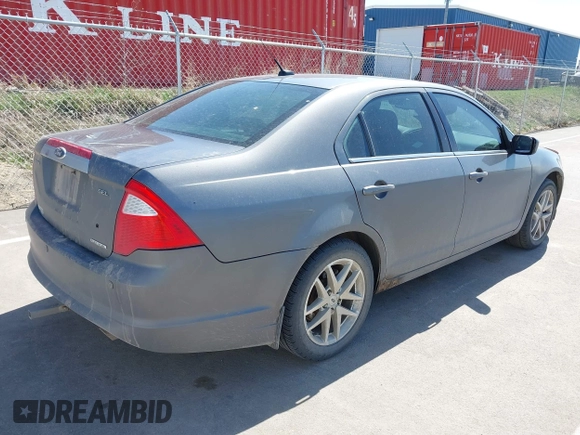 2012 Ford Fusion SEL with VIN 3FAHP0JG8CR433182, listed as a IAAI auction lot 41915432 with 162,059 mi miles. Bid and sale history available at carsss.com. Image 4.