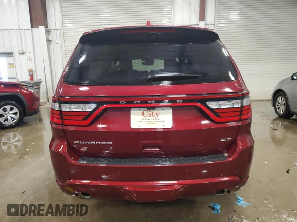 2022 Dodge Durango GT Plus with VIN 1C4RDJDG0NC218390, listed as a Copart auction lot 45214605 with 18,097 mi miles and Non Repairable. Bid and sale history available at DreamBid. Image 6.