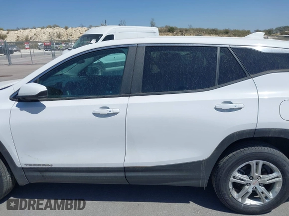 2023 GMC Terrain SLE with VIN 3GKALMEG0PL211094, listed as a IAAI auction lot 41607695 with 97,073 mi miles. Bid and sale history available at carsss.com. Image 14.