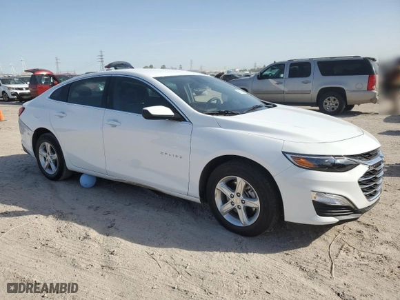 2024 Chevrolet Malibu LS with VIN 1G1ZC5ST9RF175997, listed as a Copart auction lot 48243885 with NaN miles and Salvage Title. Bid and sale history available at carsss.com. Image 4.