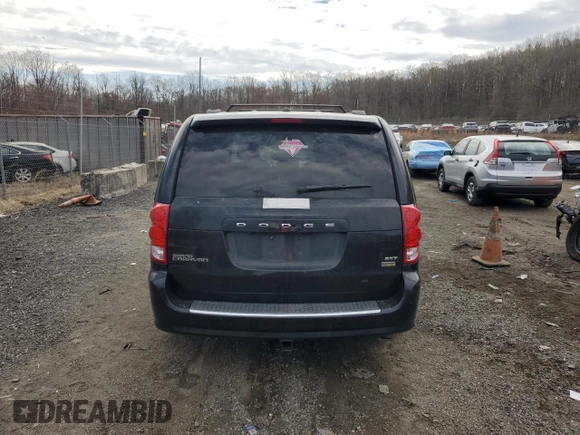 2018 Dodge Grand Caravan SXT with VIN 2C4RDGCG7JR307363, listed as a Copart auction lot 51110115 with 124,812 mi miles and Salvage Title. Bid and sale history available at DreamBid. Image 6.