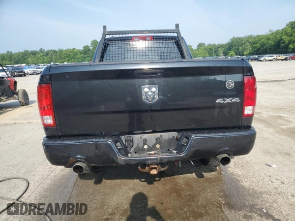 2017 Ram 1500 Tradesman with VIN 1C6RR7FT6HS839973, listed as a Copart auction lot 60552185 with 103,712 mi miles and Salvage title. Bid and sale history available at DreamBid. Image 6.
