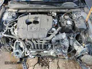 2024 Mazda 3 S Carbon Edition with VIN 3MZBPBCM7RM415645, listed as a Copart auction lot 45153125 with 25,541 mi miles and Salvage title. Bid and sale history available at DreamBid. Image 11.
