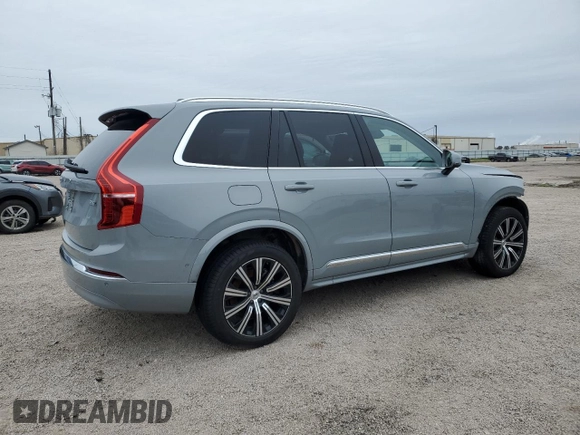 2025 Volvo XC90 Plus with VIN YV4062PE0S1342246, listed as a Copart auction lot 45939605 with 3,511 mi miles and Clean Title. Bid and sale history available at DreamBid. Image 3.