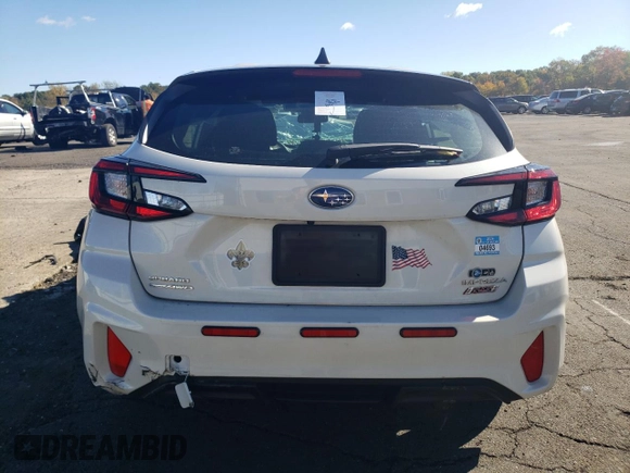 2024 Subaru Impreza RS with VIN JF1GUHHC3R8292165, listed as a Copart auction lot 74673674 with 5,754 mi miles and Salvage Title. Bid and sale history available at carsss.com. Image 6.
