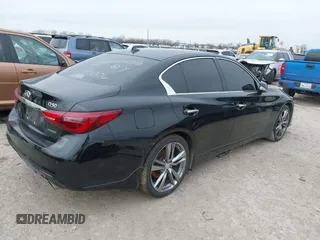 2021 Infiniti Q50 Signature Edition with VIN JN1EV7CP2MM706574, listed as a IAAI auction lot 41643762 with 33,868 mi miles and . Bid and sale history available at DreamBid. Image 4.