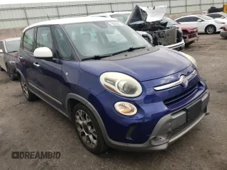 2015 FIAT 500L Urbana Trekking with VIN ZFBCFADH4FZ033544, listed as a Copart auction lot 76069444 with 85,063 mi miles and Salvage Title. Bid and sale history available at carsss.com. Image 4.