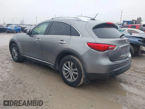 2010 Infiniti FX35 with VIN JN8AS1MW6AM856999, listed as a IAAI auction lot 41051039 with 166,714 mi miles. Bid and sale history available at carsss.com. Image 3.