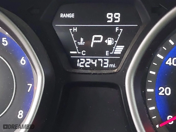 2016 Hyundai Elantra SE with VIN KMHDH4AE9GU586997, listed as a IAAI auction lot 41951871 with 122,473 mi miles. Bid and sale history available at carsss.com. Image 16.