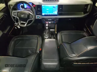 2022 Ford Bronco with VIN 1FMEE5DPXNLA75365, listed as a Copart auction lot 46787885 with 24,676 mi miles and Salvage Title. Bid and sale history available at DreamBid. Image 8.