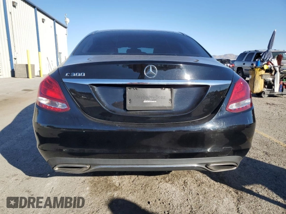 2018 Mercedes-Benz C with VIN 55SWF4JBXJU251710, listed as a Copart auction lot 89401185 with 111,202 mi miles and Salvage Title. Bid and sale history available at carsss.com. Image 6.