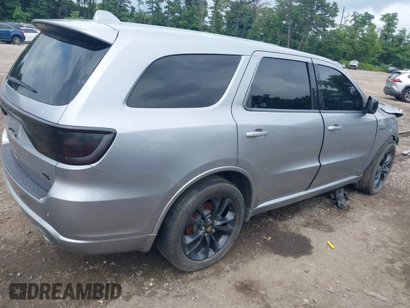 2021 Dodge Durango R/T with VIN 1C4SDJCT6MC573840, listed as a IAAI auction lot 39933811 with 28,156 mi miles and . Bid and sale history available at DreamBid. Image 4.
