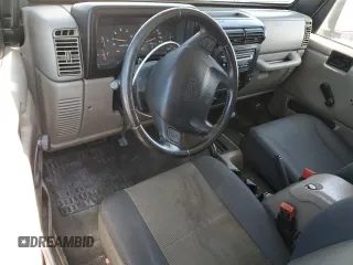2003 Jeep Wrangler Sahara with VIN 1J4FA59S83P303347, listed as a Copart auction lot 51811755 with 145,640 mi miles and Clean title. Bid and sale history available at DreamBid. Image 8.