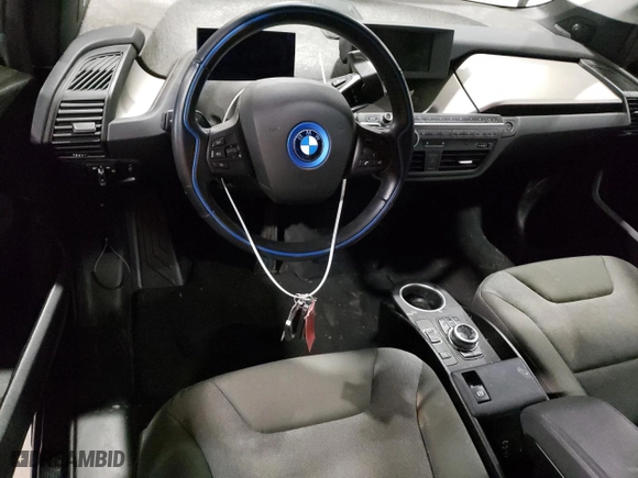 2017 BMW i3 with VIN WBY1Z8C37HV891867, listed as a Copart auction lot 48141123 with 0 mi miles. Bid and sale history available at carsss.com. Image 8.