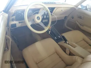 1979 Chevrolet Corvette with VIN 1Z87895447942, listed as a Copart auction lot 45036875 with 29,072 mi miles and Salvage title. Bid and sale history available at DreamBid. Image 8.