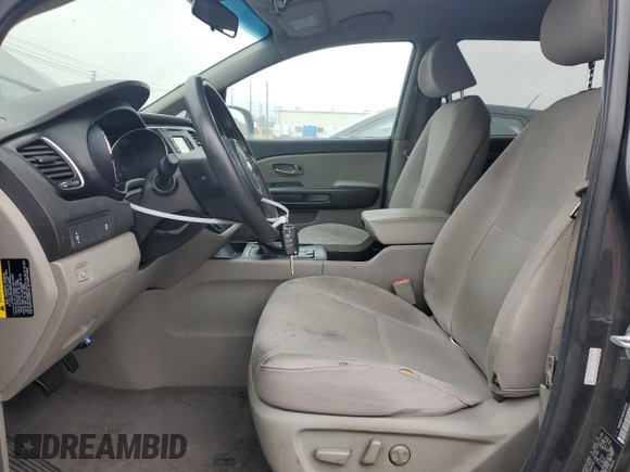 2017 Kia Sedona LX with VIN KNDMB5C16H6218630, listed as a Copart auction lot 54375925 with 159,352 mi miles and Clean Title. Bid and sale history available at carsss.com. Image 7.