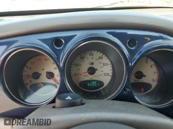 2003 Chrysler PT Cruiser Touring with VIN 3C4FY58B63T516022, listed as a Copart auction lot 71002644 with 82,051 mi miles and Salvage Title. Bid and sale history available at carsss.com. Image 9.