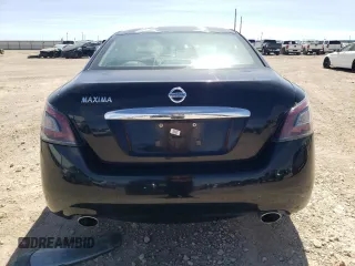 2014 Nissan Maxima S with VIN 1N4AA5AP8EC451084, listed as a Copart auction lot 50337895 with 76,202 mi miles and Salvage Title. Bid and sale history available at DreamBid. Image 6.
