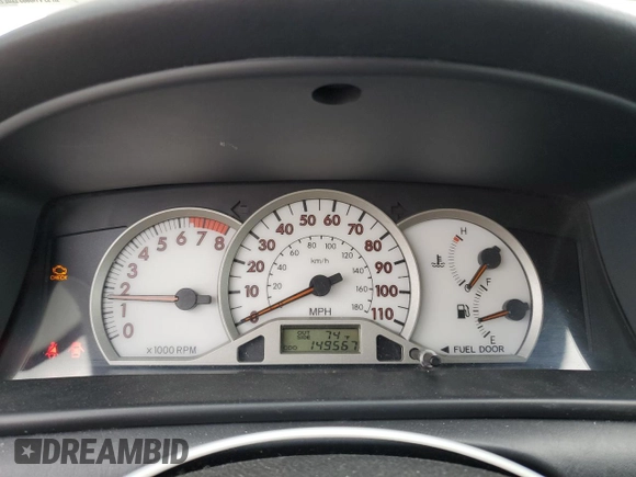 2007 Toyota Corolla CE with VIN 1NXBR32E47Z845540, listed as a Copart auction lot 49161475 with 149,567 mi miles and Salvage Title. Bid and sale history available at DreamBid. Image 9.