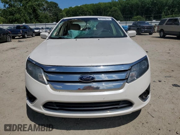 2012 Ford Fusion SEL with VIN 3FAHP0JG6CR358725, listed as a Copart auction lot 62495615 with 137,295 mi miles and Salvage title. Bid and sale history available at DreamBid. Image 5.