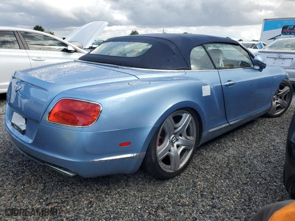 2014 Bentley Continental GT with VIN SCBGU3ZA5EC096829, listed as a Copart auction lot 74620484 with 0 mi miles and Non Repairable. Bid and sale history available at carsss.com. Image 3.