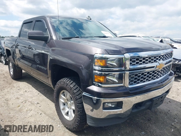 2015 Chevrolet Silverado 1500 LT with VIN 3GCUKREC3FG356496, listed as a IAAI auction lot 41986510 with 191,397 mi miles. Bid and sale history available at carsss.com. Image 1.