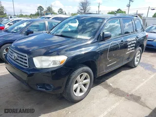 2008 Toyota Highlander with VIN JTEDS41A882053051, listed as a IAAI auction lot 41879783 with 268,757 mi miles. Bid and sale history available at carsss.com. Image 2.