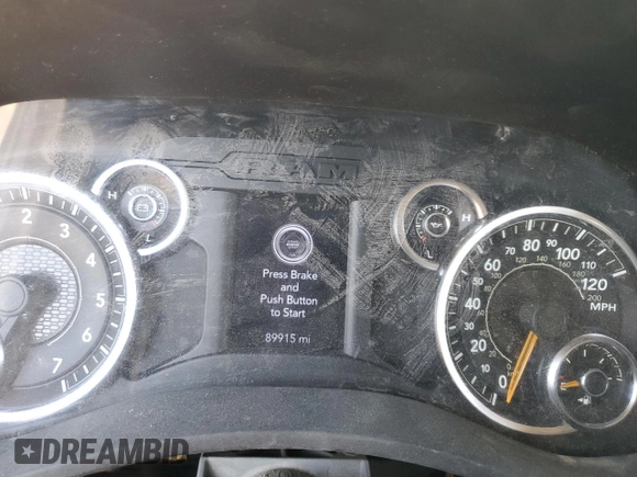 2020 Ram 2500 Tradesman with VIN 3C6UR5CJ3LG275880, listed as a Copart auction lot 56056095 with 89,915 mi miles and Clean title. Bid and sale history available at DreamBid. Image 9.