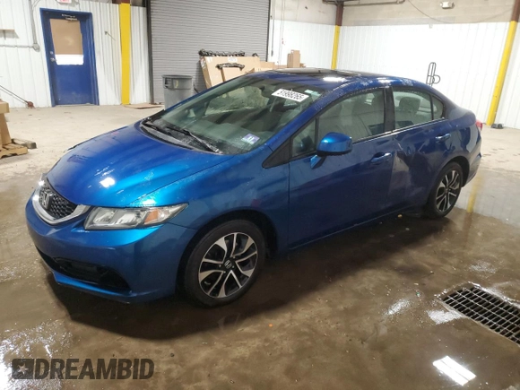 2013 Honda Civic EX with VIN 19XFB2F81DE201772, listed as a Copart auction lot 51998265 with 140,912 mi miles and Salvage Title. Bid and sale history available at DreamBid. Image 1.