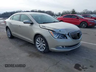2014 Buick LaCrosse with VIN 1G4GA5G31EF247004, listed as a IAAI auction lot 41399546 with 80,601 mi miles. Bid and sale history available at carsss.com. Image 1.