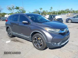 2017 Honda CR-V Touring with VIN 2HKRW1H91HH505686, listed as a IAAI auction lot 41805226 with 120,760 mi miles. Bid and sale history available at carsss.com. Image 1.