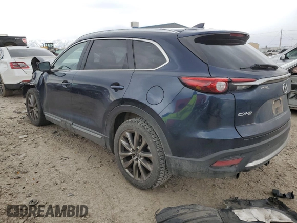 2018 Mazda CX-9 Grand Touring with VIN JM3TCADY2J0209260, listed as a Copart auction lot 44524423 with 69,751 mi miles and Salvage title. Bid and sale history available at DreamBid. Image 2.