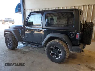 2021 Jeep Wrangler Sport S with VIN 1C4GJXAN1MW681030, listed as a Copart auction lot 79663324 with 38,526 mi miles and Salvage title. Bid and sale history available at DreamBid. Image 2.