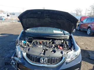 2015 Honda Civic Sedan LX with VIN 19XFB2F55FE295745, listed as a IAAI auction lot 41531838 with 92,655 mi miles. Bid and sale history available at carsss.com. Image 10.
