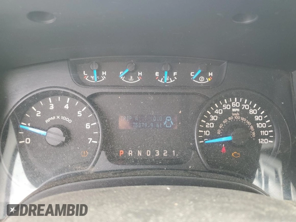 2013 Ford F-150 XL z VIN 1FTMF1CM7DKD12508, wystawiony jako Copart lot #58842375 z przebiegiem 75 379 mil mil oraz Szkoda całkowita • Salvage title. Historia ofert i sprzedaży dostępna na DreamBid. Obrazek 9.