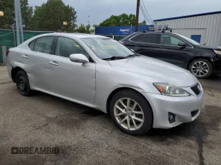 2012 Lexus IS 250 z VIN JTHCF5C27C5055895, wystawiony jako Copart lot #60175615 z przebiegiem 280 510 mil mil oraz Szkoda całkowita • Salvage title. Historia ofert i sprzedaży dostępna na DreamBid. Obrazek 4.