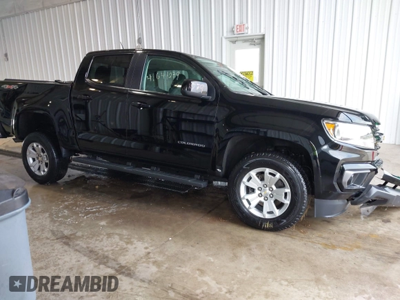 2022 Chevrolet Colorado 4WD LT with VIN 1GCGTCEN0N1273775, listed as a IAAI auction lot 41641079 with 18,923 mi miles and . Bid and sale history available at DreamBid. Image 1.