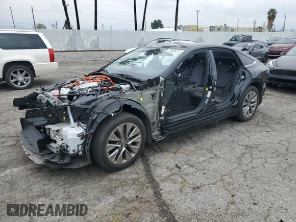 2023 Toyota Mirai XLE with VIN JTDAAAAA1PA008689, listed as a Copart auction lot 42217455 with 24,941 mi miles and Salvage Title. Bid and sale history available at carsss.com. Image 1.