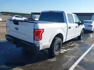 2017 Ford F-150 XL with VIN 1FTEW1CP4HKE20542, listed as a IAAI auction lot 41879190 with 100,998 mi miles. Bid and sale history available at carsss.com. Image 4.