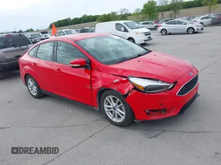 2015 Ford Focus SE with VIN 1FADP3F28FL216926, listed as a IAAI auction lot 42346406 with 110,448 mi miles and . Bid and sale history available at DreamBid. Image 1.