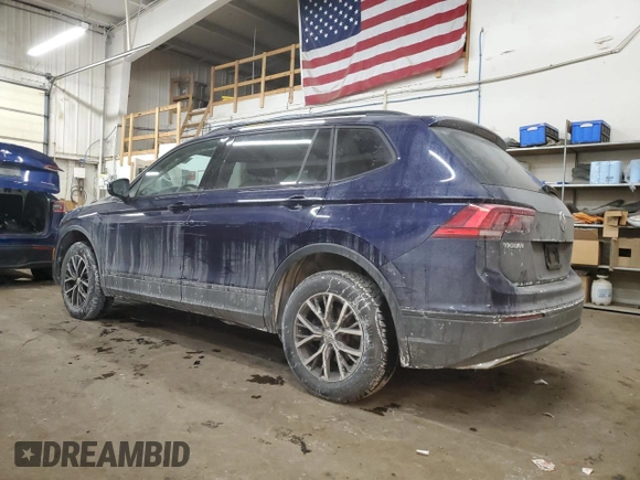 2021 Volkswagen Tiguan S with VIN 3VV0B7AX3MM142099, listed as a Copart auction lot 46419605 with 36,386 mi miles and Salvage Title. Bid and sale history available at DreamBid. Image 2.