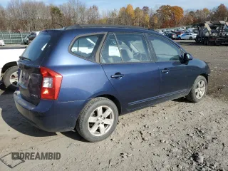 2008 Kia Rondo LX with VIN KNAFG526087154132, listed as a Copart auction lot 77683004 with 117,550 mi miles and Salvage Title. Bid and sale history available at carsss.com. Image 3.