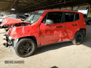 2021 Jeep Renegade Jeepster z VIN ZACNJCAB8MPM21935, wystawiony jako Copart lot #58862095 z przebiegiem Nie podano mil oraz Szkoda całkowita • Salvage title. Historia ofert i sprzedaży dostępna na DreamBid. Obrazek 1.