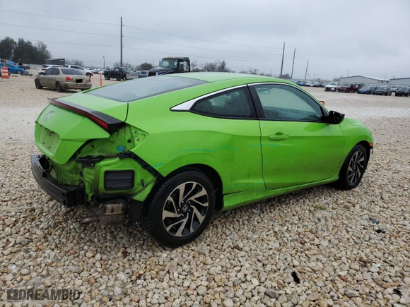 2017 Honda Civic Coupe LX-P with VIN 2HGFC4B00HH311362, listed as a Copart auction lot 44017165 with 118,362 mi miles and Salvage Title. Bid and sale history available at carsss.com. Image 3.