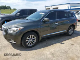 2014 Infiniti QX60 with VIN 5N1AL0MM1EC516362, listed as a Copart auction lot 62990775 with 171,491 mi miles and Clean title. Bid and sale history available at DreamBid. Image 1.